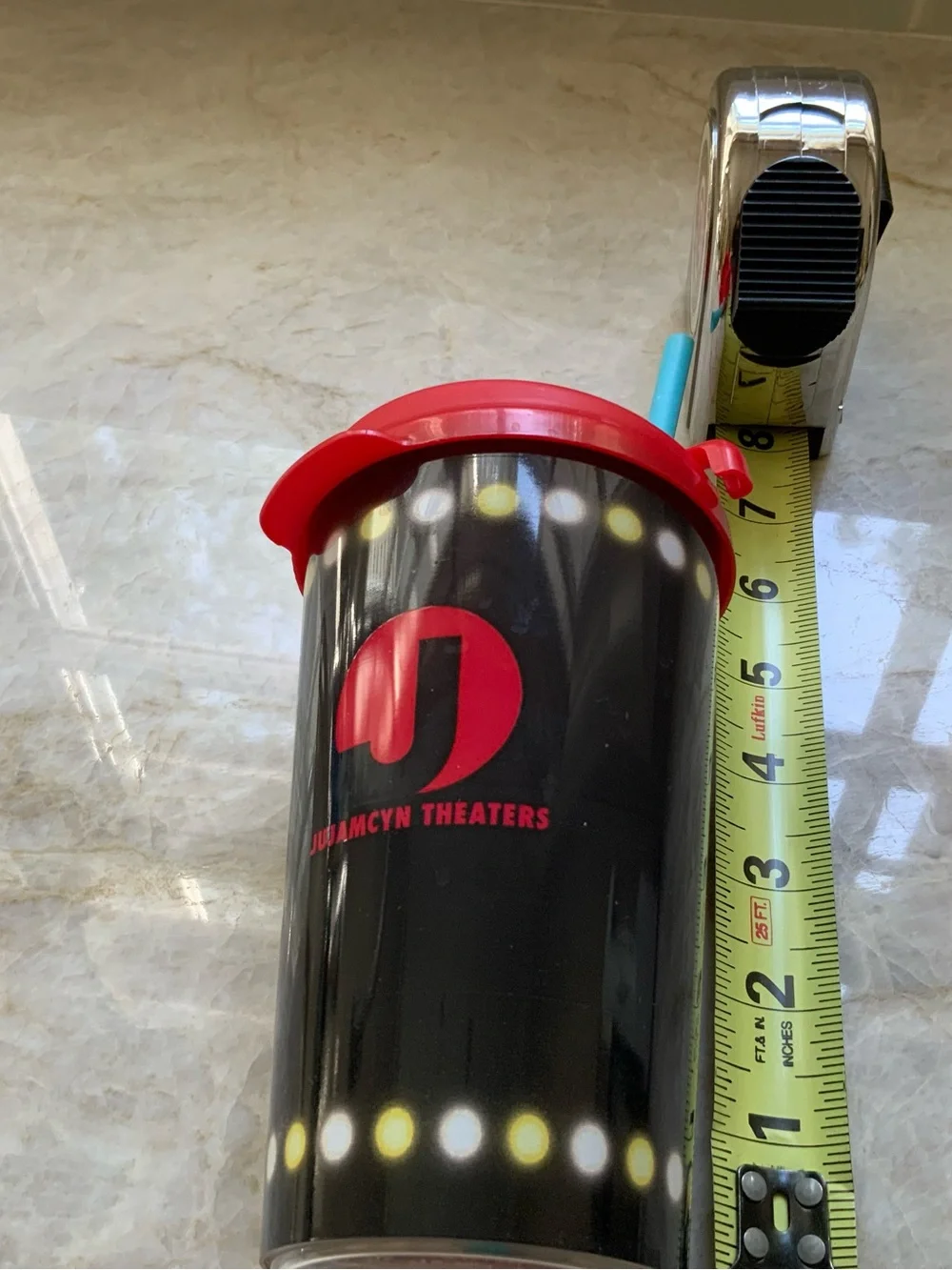 Funny Girl Red & Black Travel Tumbler Souvenir Cup with Lid